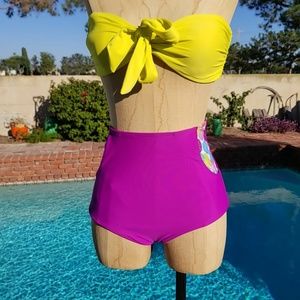 NWT Lolli High Waisted Swim Brief